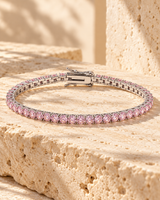 Rosa Luce Tennis Bracelet